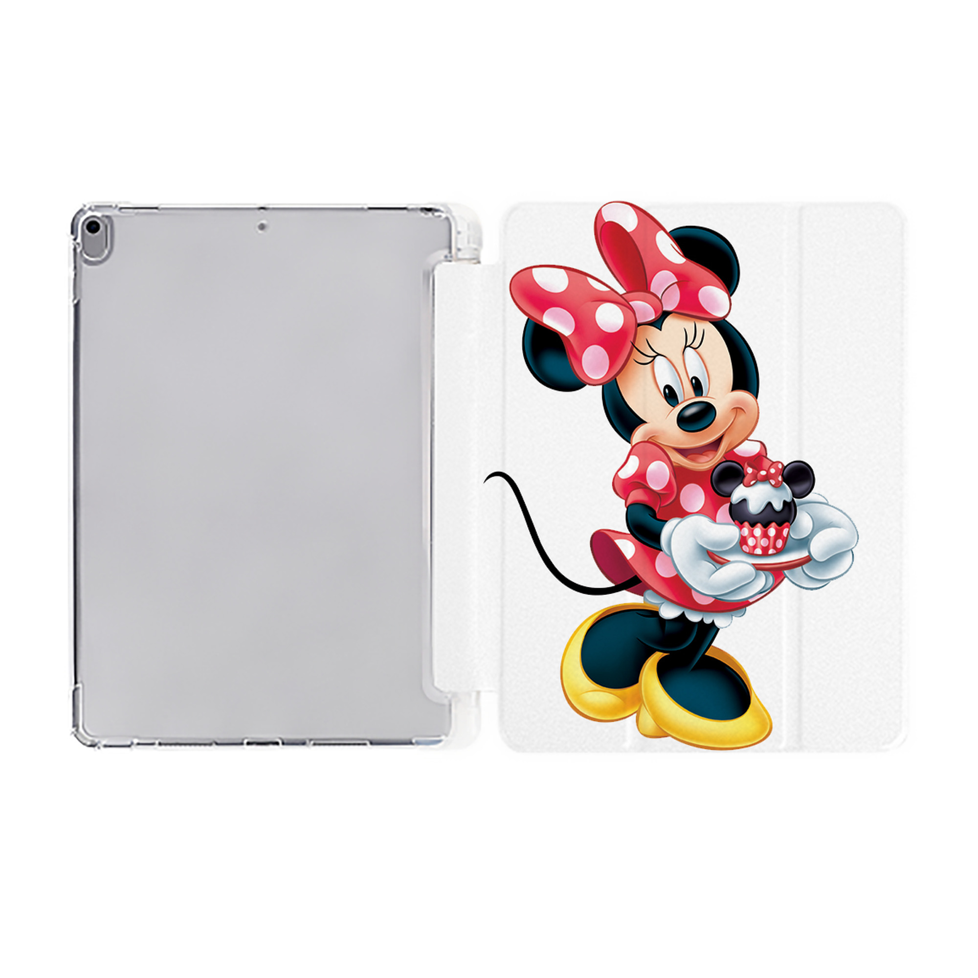 （画像用） ミッキーマウス Mickey Mouse IPad ケース ペン収納付き 三つ折りスタンド PUレザー×シリコン 対応機種9.5/10.5/10.9インチ